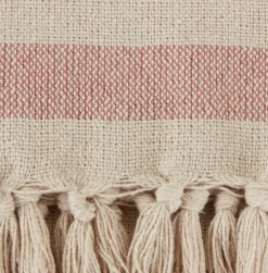 Plaid AMASONLILJE 130x170 rosa/beige