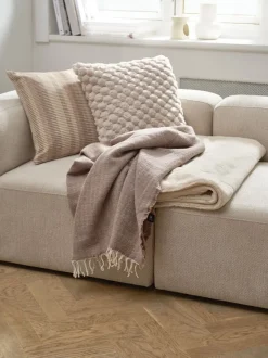 Plaid KALKLOK 130x170 beige