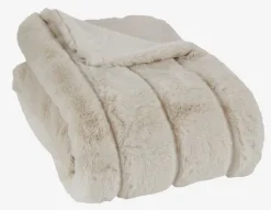 Plaid STAVKLOKKE 130x170 beige