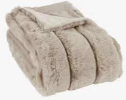 Plaid STAVKLOKKE 130x170 taupe