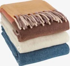 Plaid TUSENFRYD 130x180 beige