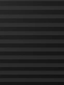 Plisségardin mørklægning FYN 80x160 sort trådløst