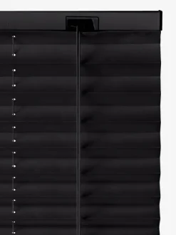 Plisségardin SALTHOLM 80x130cm sort