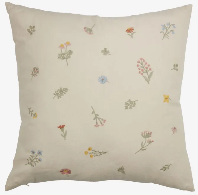 Pyntepude AGERTIDSEL 45x45 beige