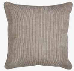 Pyntepude FJELLFIOL 45x45 varm grå/beige