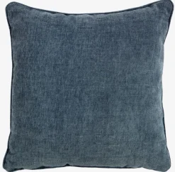 Pyntepude HORNFIOL 45x45 chenille blå