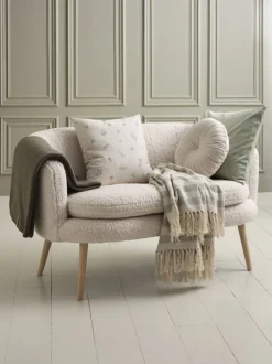 Pyntepude KUGLEASK Ø40 beige