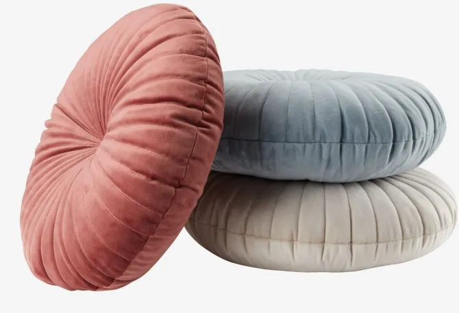 Pyntepude KUGLEASK Ø40 beige