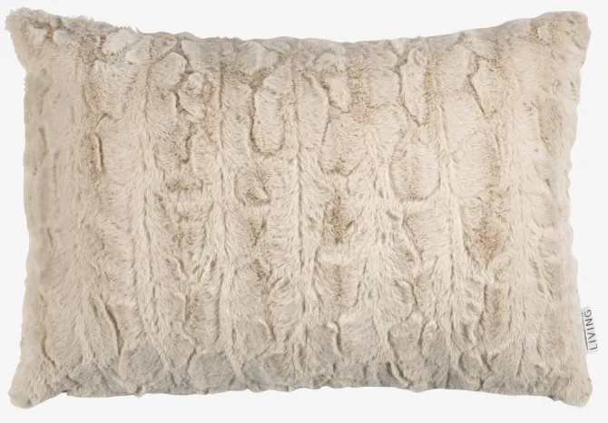 Pyntepude MYGGBLOM 35x50 beige