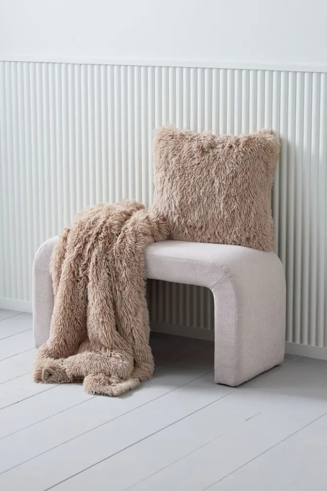 Pyntepude MYRFIOL 45x45 taupe