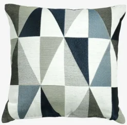 Pyntepude TEMPELTRE 45x45 blå