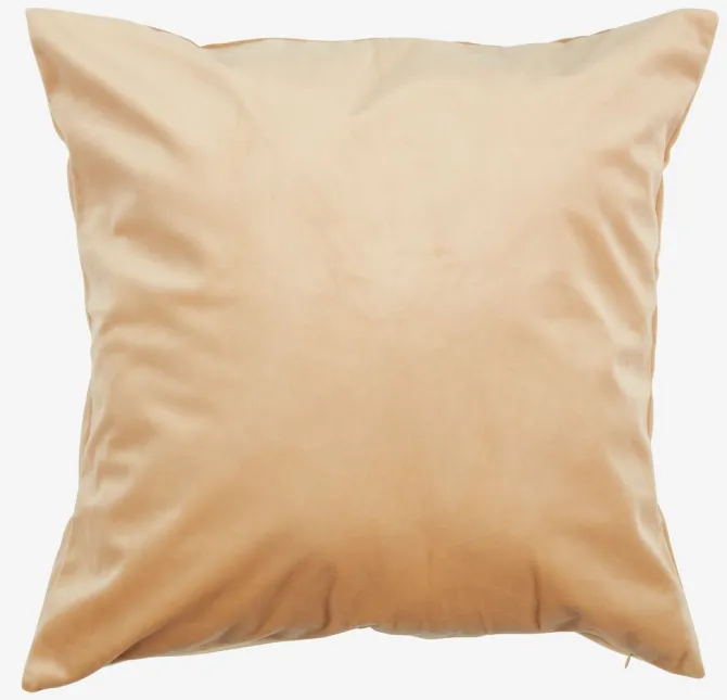 Pyntepudebetræk ERTEVIKKE 50x50 latte