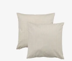 Pyntepudebetræk GULDREGN 50x50 beige