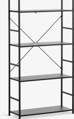 Reol ASTRUP 4 hylder sort