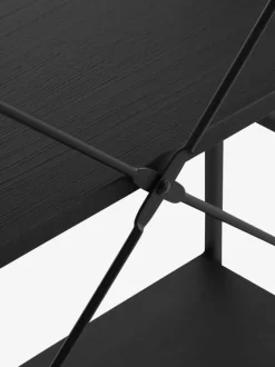 Reol ASTRUP 4 hylder sort