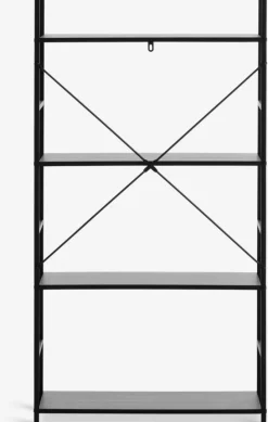 Reol ASTRUP 4 hylder sort