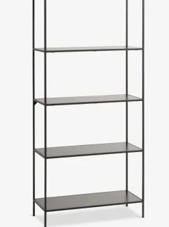 Reol HORBELEV 5 hylder bred sort