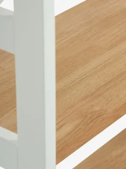 Reol INTRUP bred 6 hylder hvid/eg