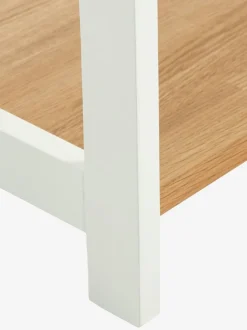 Reol INTRUP bred 3 hylder hvid/eg