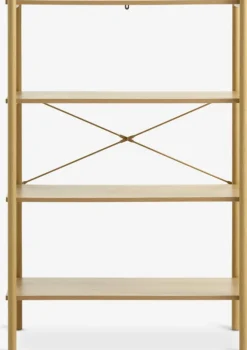 Reol LINDVED 4 hylder egefarve