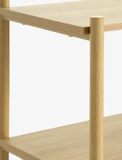 Reol LINDVED 4 hylder egefarve