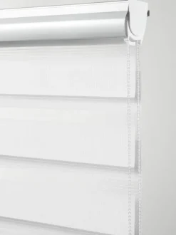 Rullegardin Duo ALSTEN 60x180cm m/kassetter hvid