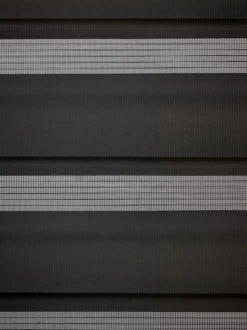 Rullegardin Duo ALSTEN 60x180cm m/kassetter sort