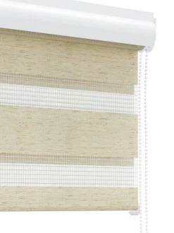 Rullegardin Duo ALSTEN 60x180cm m/kassetter natur