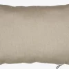 Rygpude LILJE 50x70 beige