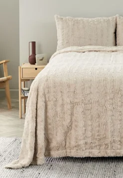 Rygpude MYGGBLOM 50x70 beige