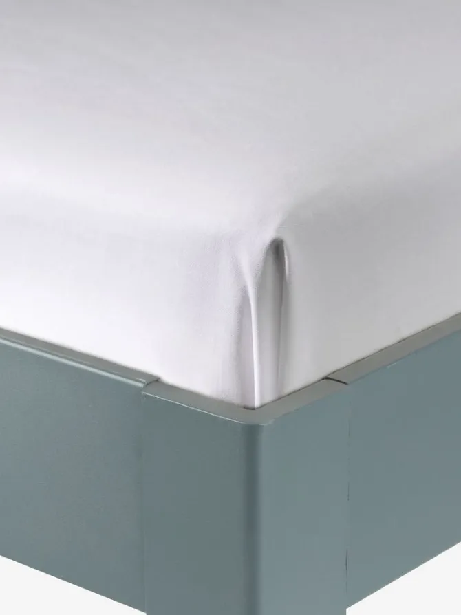 Satinlagen SANDRA 150x250 hvid