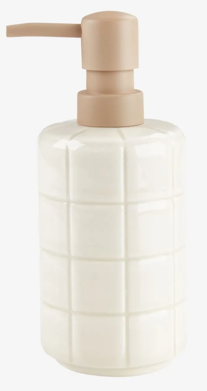 Sæbedispenser STENINGE beige
