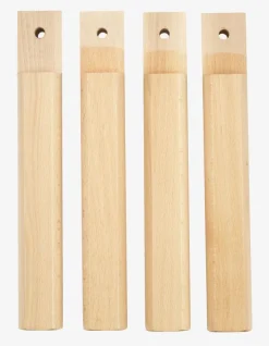 Sengeben B4,3xL3,5xH23cm bøg 4 stk/pk