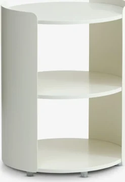 Sengebord BALLING 1 hylde hvid