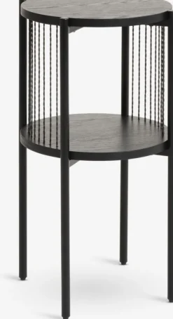 Sengebord EGELEV 1 hylde sort