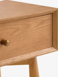 Sengebord HOKKSUND 1 skuffe brun