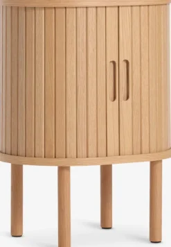 Sengebord LYNGVIG 2 jalousilåger eg natur