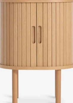 Sengebord LYNGVIG 2 jalousilåger eg natur