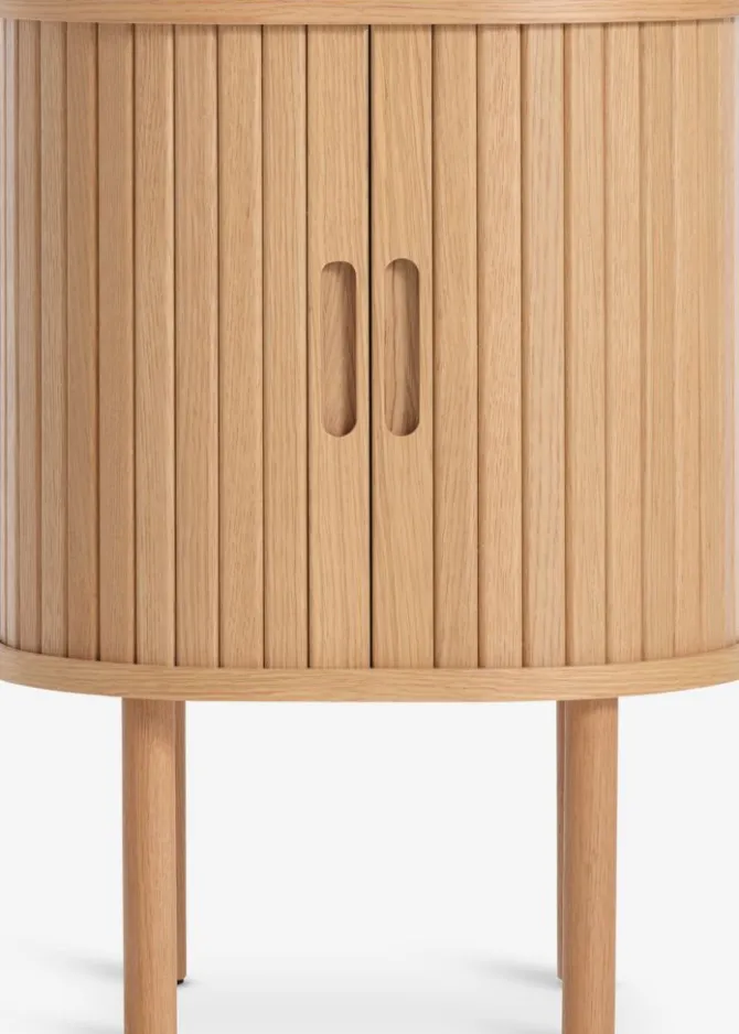 Sengebord LYNGVIG 2 jalousilåger eg natur