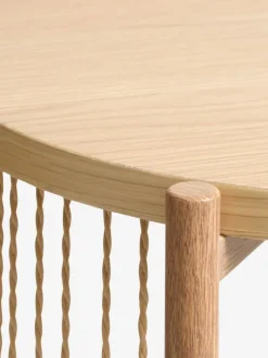 Sengebord SNESLEV 1 hylde egefarve