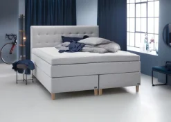 Sengegavl 180x125 DUNLOPILLO Grå-32