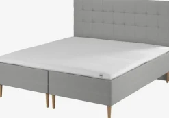 Sengegavl 180x125 DUNLOPILLO Grå-32