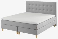 Sengegavl 180x122 H70 BUTTONS Grå-27