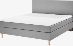 Sengegavl 180x115 H10 PLAIN Grå-23