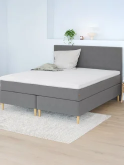 Sengegavl 180x115 H10 PLAIN Grå-23