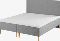 Sengegavl 180x115 H10 PLAIN Grå-23