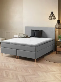 Sengegavl 180x115 H10 PLAIN Grå-23