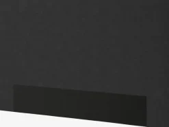 Sengegavl 180x115 H10 PLAIN Grå-40 DREAMZONE