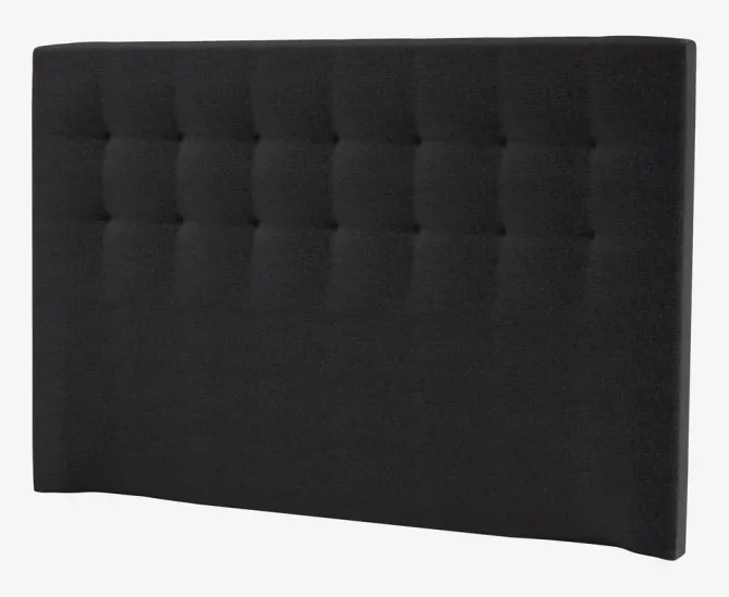 Sengegavl 180x125 H50 STITCHED Grå-41