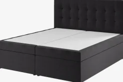 Sengegavl 180x125 H50 STITCHED Grå-41